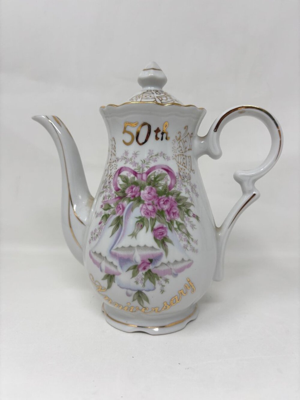 Vintage Norleans Teapot 50th Anniversay made in Japan